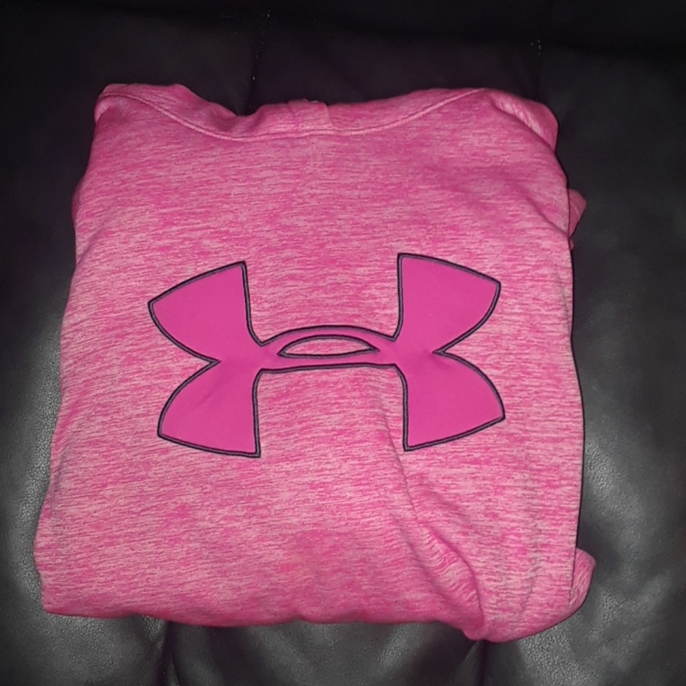 Pink underarmor sweater